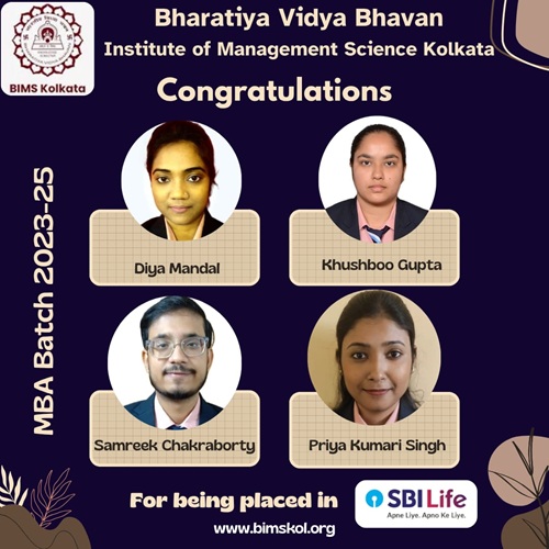 SBI Life Placement in 2023-2025